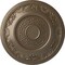 Ekena Millwork Nestor Ceiling Medallion (Fits Canopies up to 5"), Hand-Painted Warm Silver, 25 7/8"OD x 2 1/4"P CM25NEWSS - alternate 1